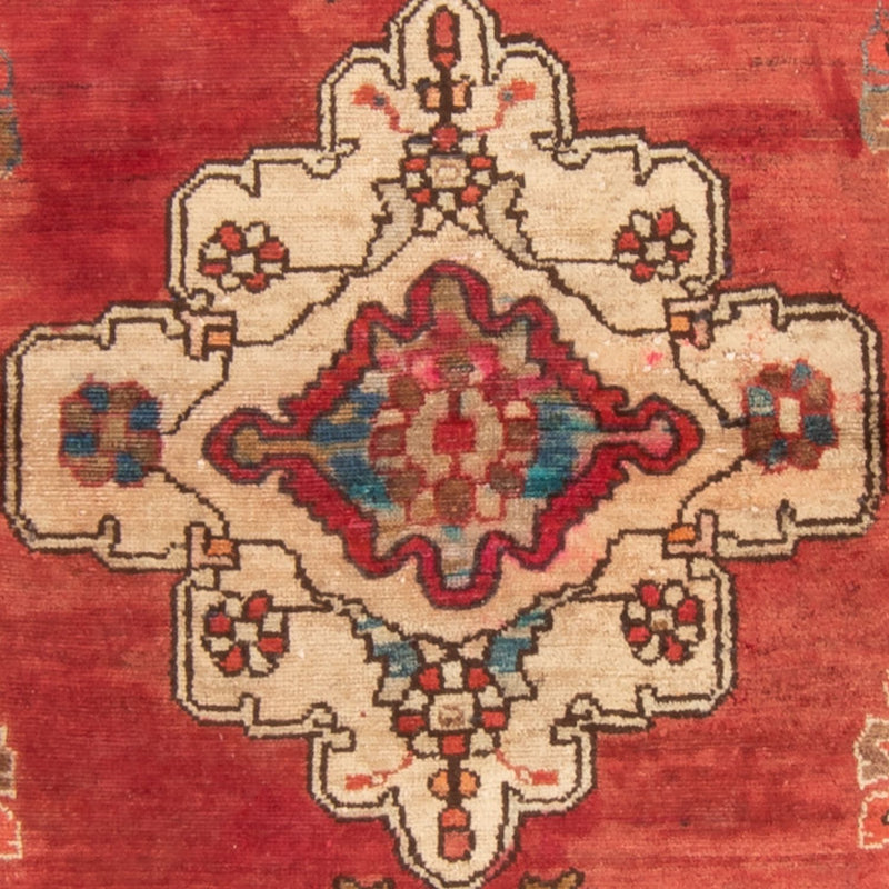 Tapis persan - Nomadic - 139 x 110 cm - saumon