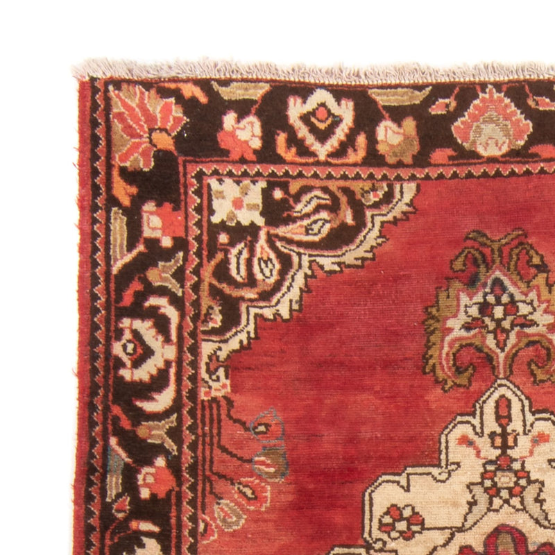 Tapis persan - Nomadic - 139 x 110 cm - saumon