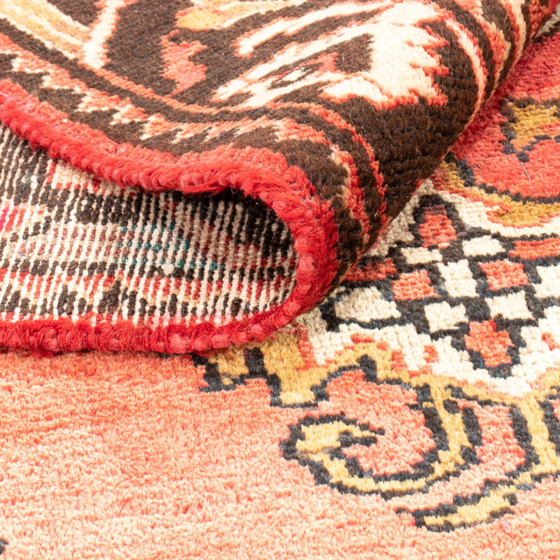 Tapis persan - Nomadic - 139 x 110 cm - saumon