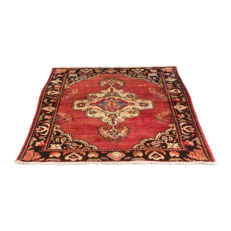 Tapis persan - Nomadic - 139 x 110 cm - saumon