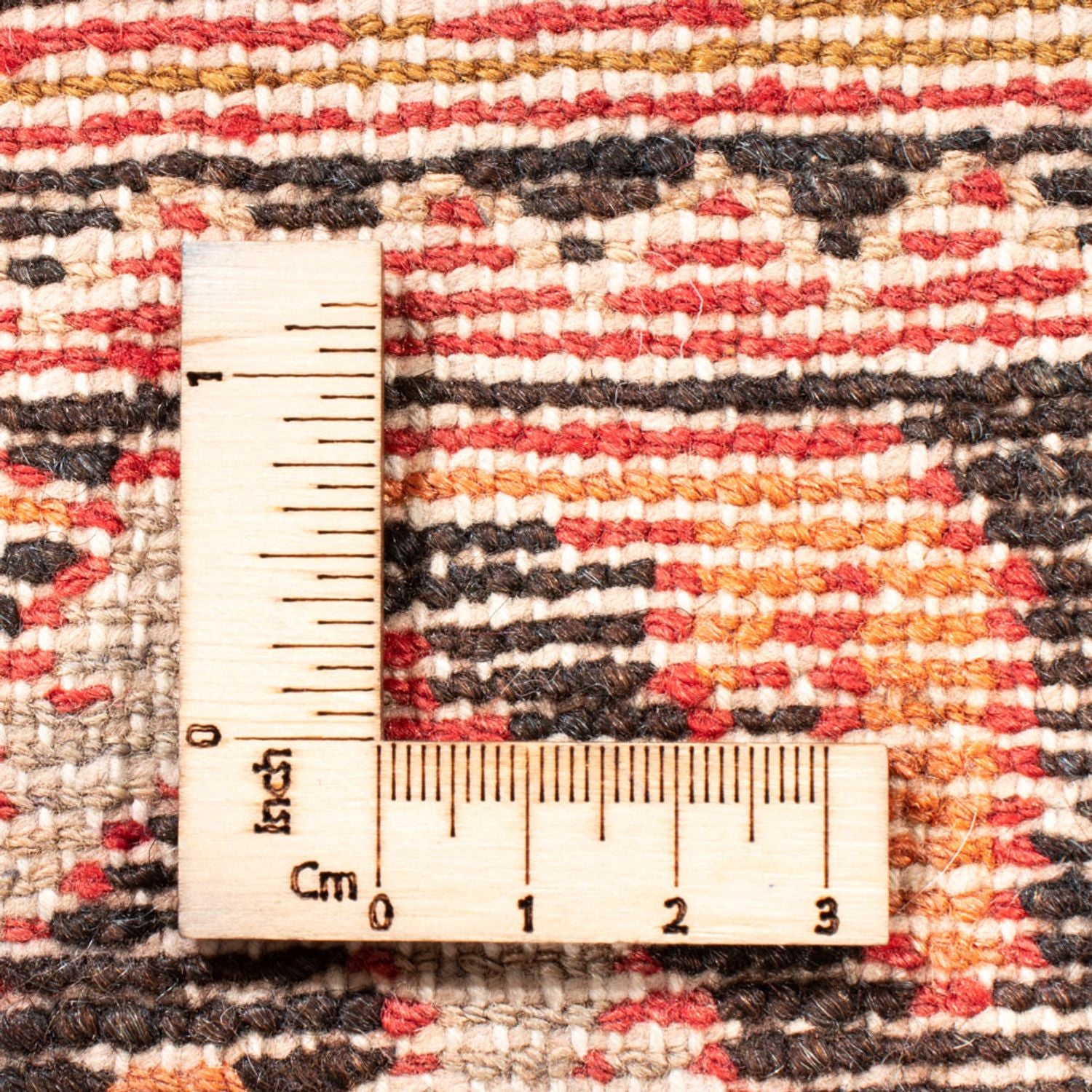 Tapis persan - Nomadic - 139 x 110 cm - saumon