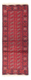 Tapis de couloir Tapis Turkaman - 194 x 74 cm - rouge