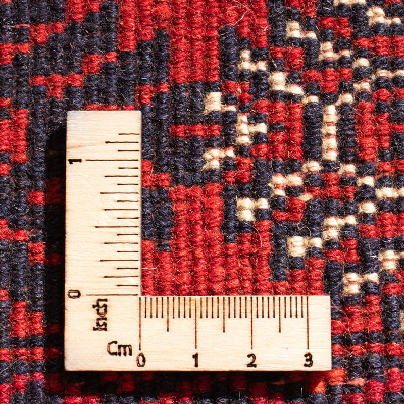 Tapis de couloir Tapis Turkaman - 194 x 74 cm - rouge