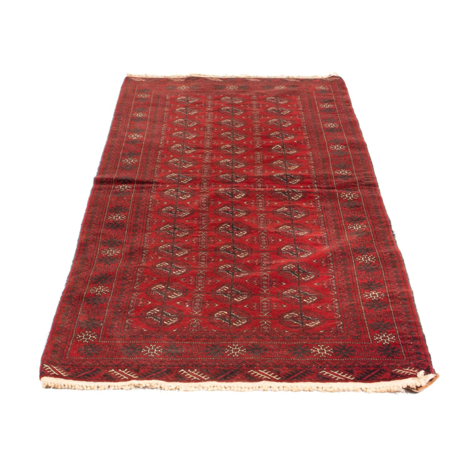 Tapis de couloir Tapis Turkaman - 201 x 86 cm - rouge
