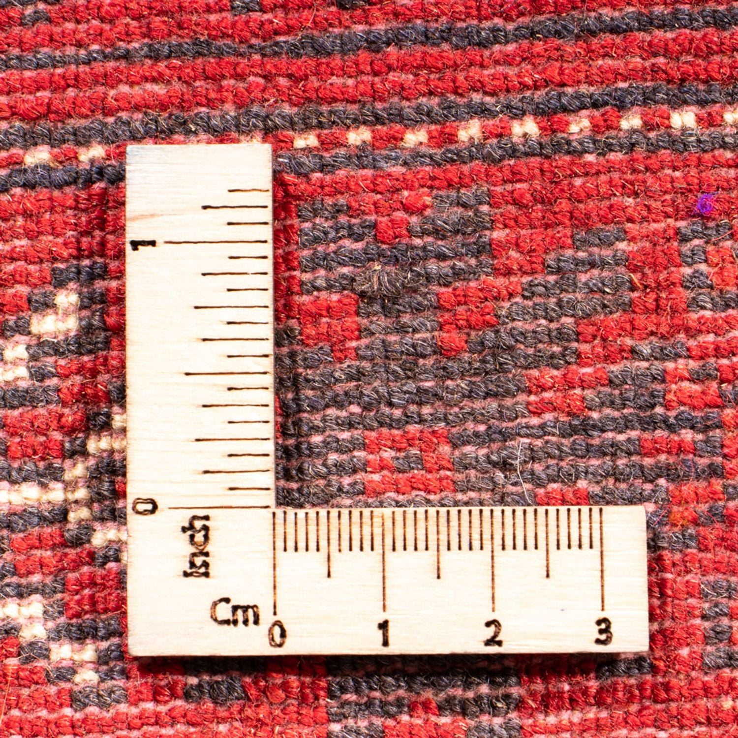 Tapis de couloir Tapis Turkaman - 201 x 86 cm - rouge