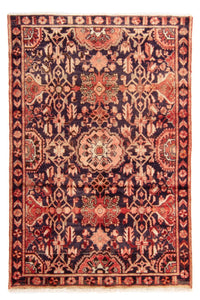 Tapis persan - Nomadic - 208 x 137 cm - bleu foncé