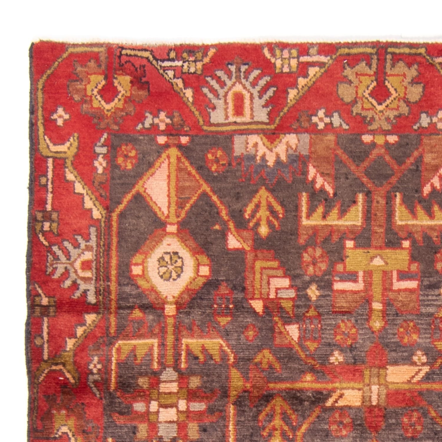 Tapis persan - Nomadic - 195 x 135 cm - bleu foncé