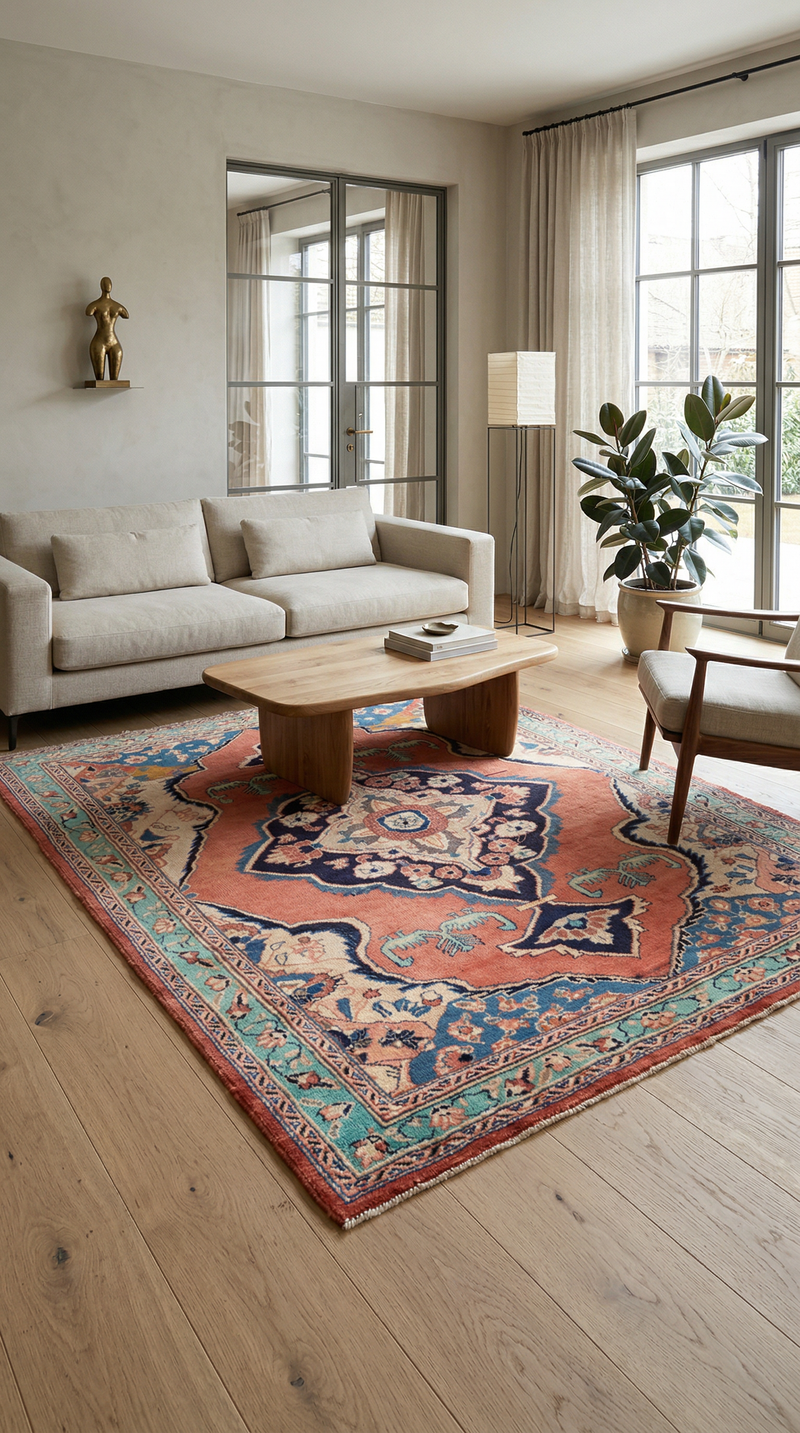 Tapis de Sarough Tapis 234x140cm - Tapis persan