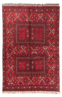 Tapis Turkaman - 228 x 158 cm - rouge