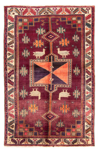 Tapis persan - Nomadic - 245 x 156 cm - violet