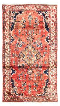 Tapis de couloir Tapis persan - Nomadic - 205 x 114 cm - rouge