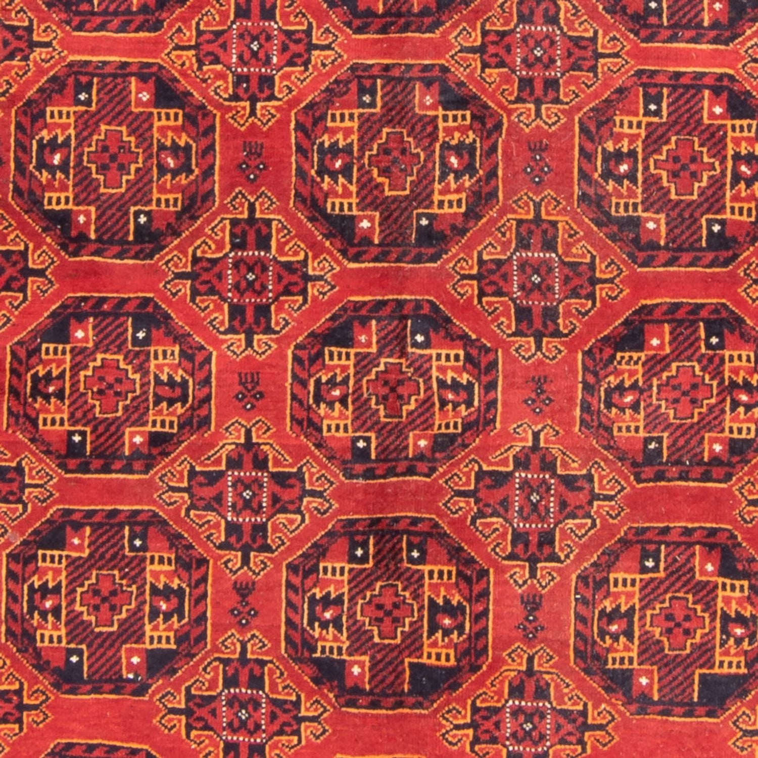 Tapis Turkaman - 246 x 157 cm - rouge