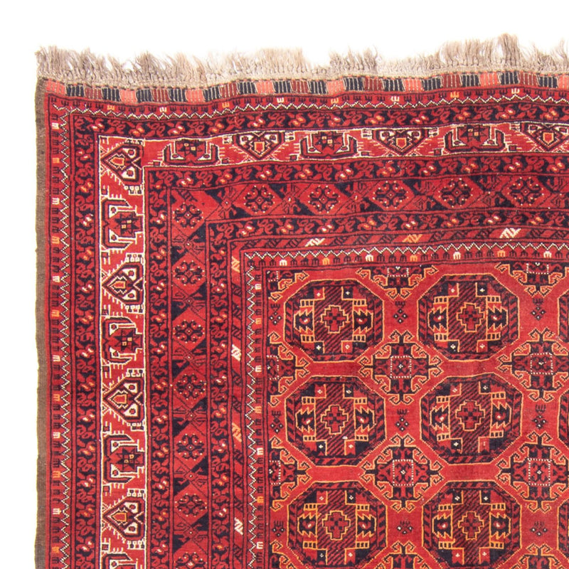 Tapis Turkaman - 246 x 157 cm - rouge