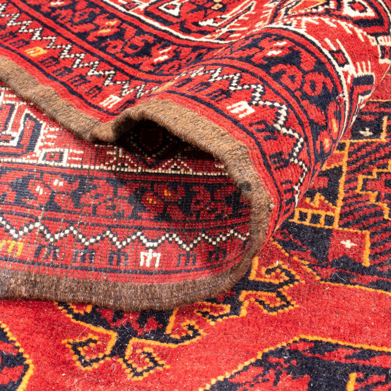 Tapis Turkaman - 246 x 157 cm - rouge