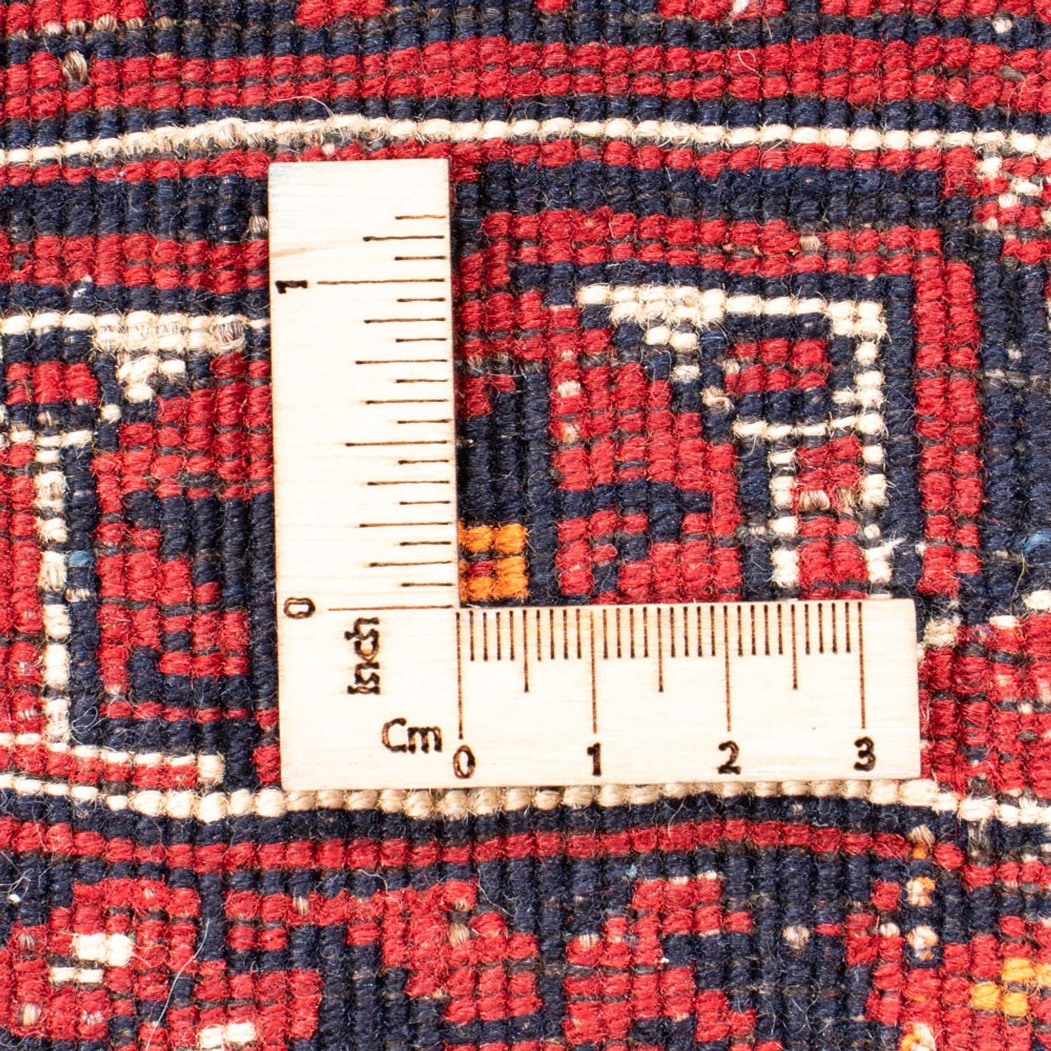 Tapis Turkaman - 246 x 157 cm - rouge