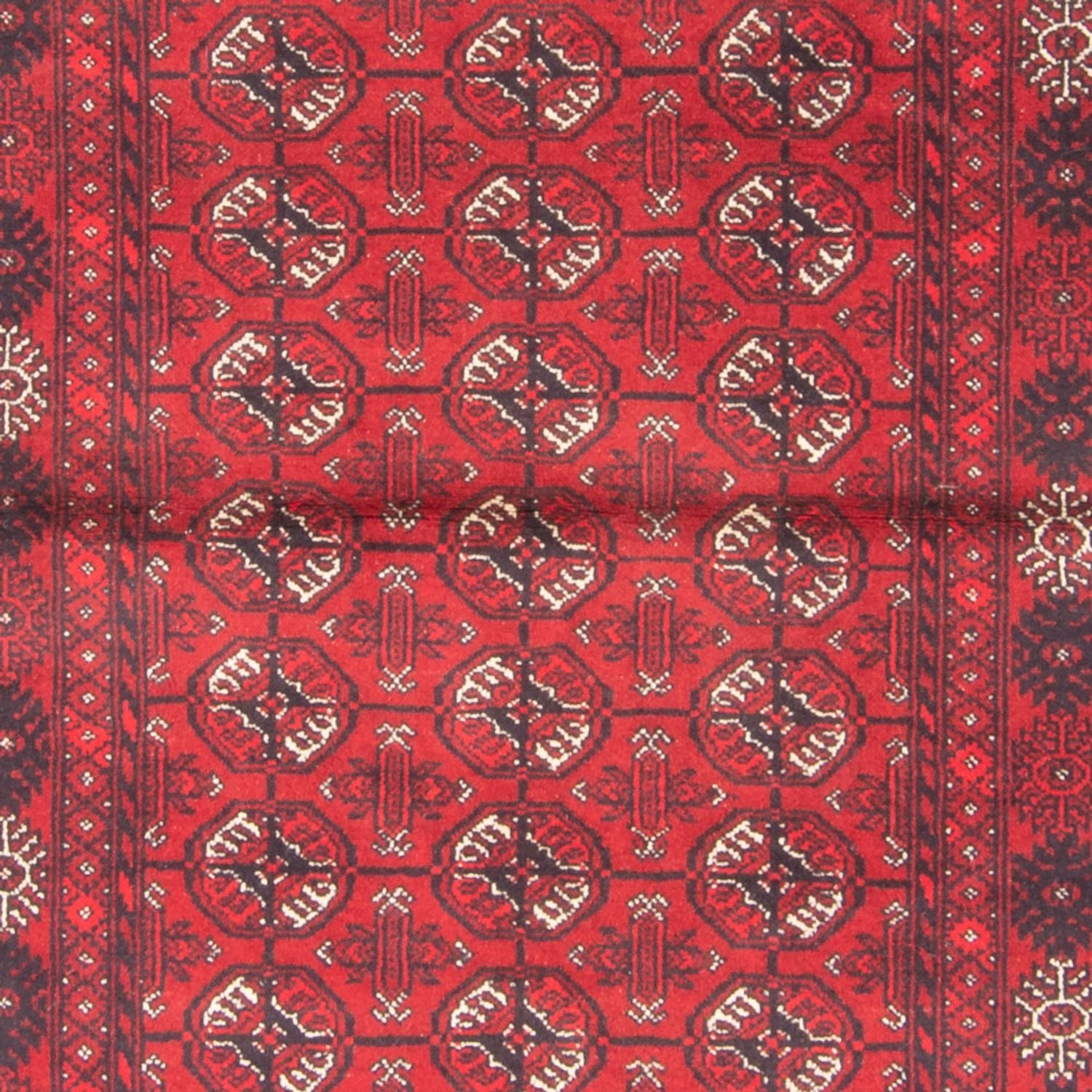 Tapis de couloir Tapis Turkaman - 183 x 79 cm - rouge