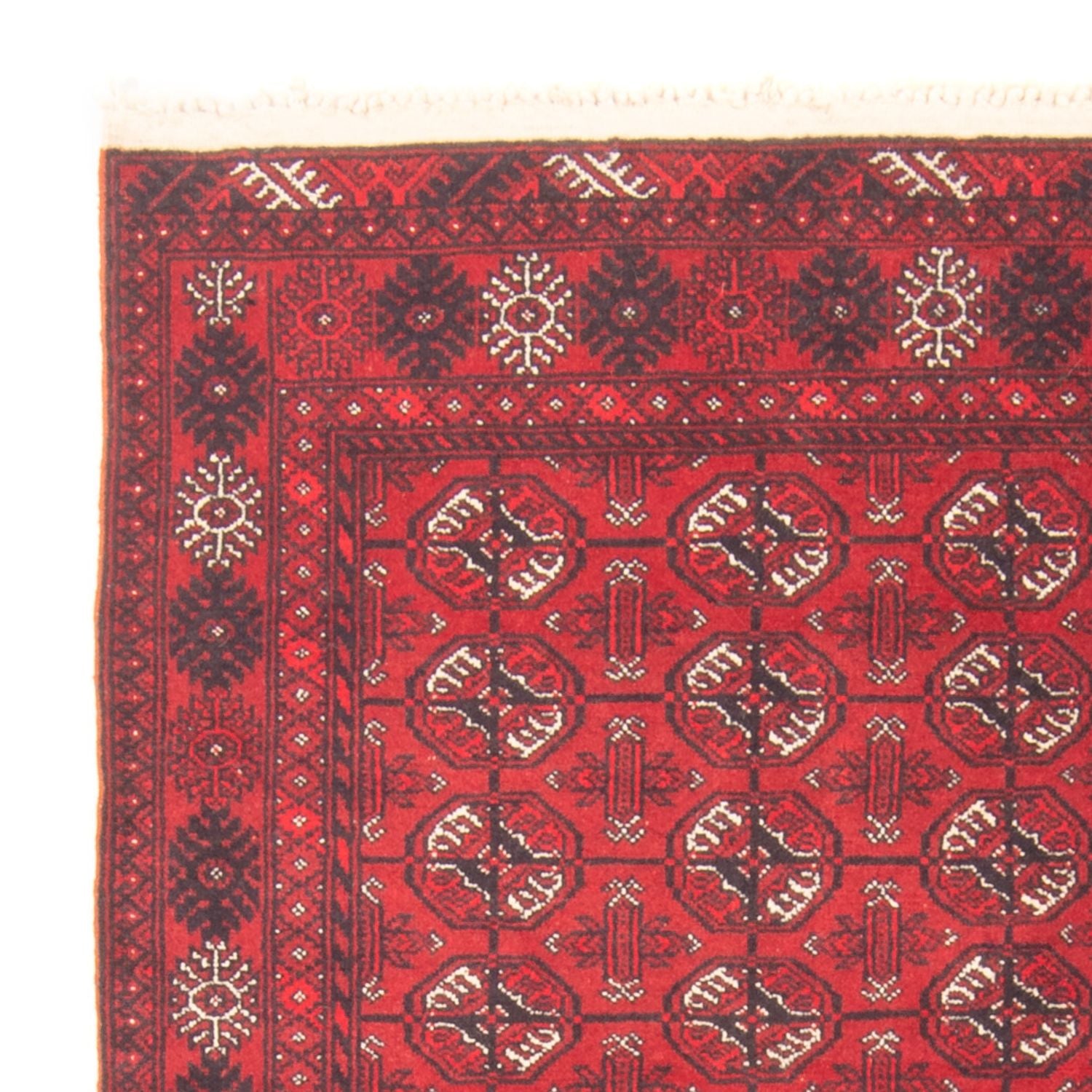 Tapis de couloir Tapis Turkaman - 183 x 79 cm - rouge