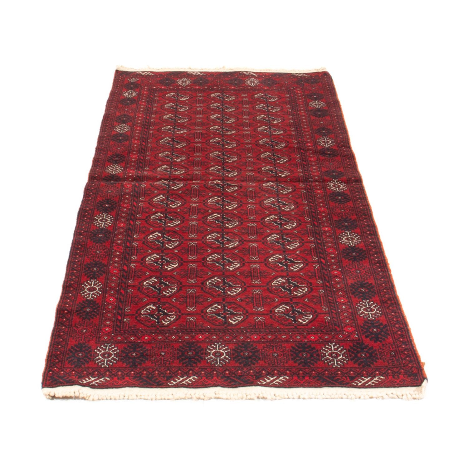 Tapis de couloir Tapis Turkaman - 183 x 79 cm - rouge