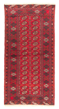 Tapis de couloir Tapis Turkaman - 180 x 83 cm - rouge