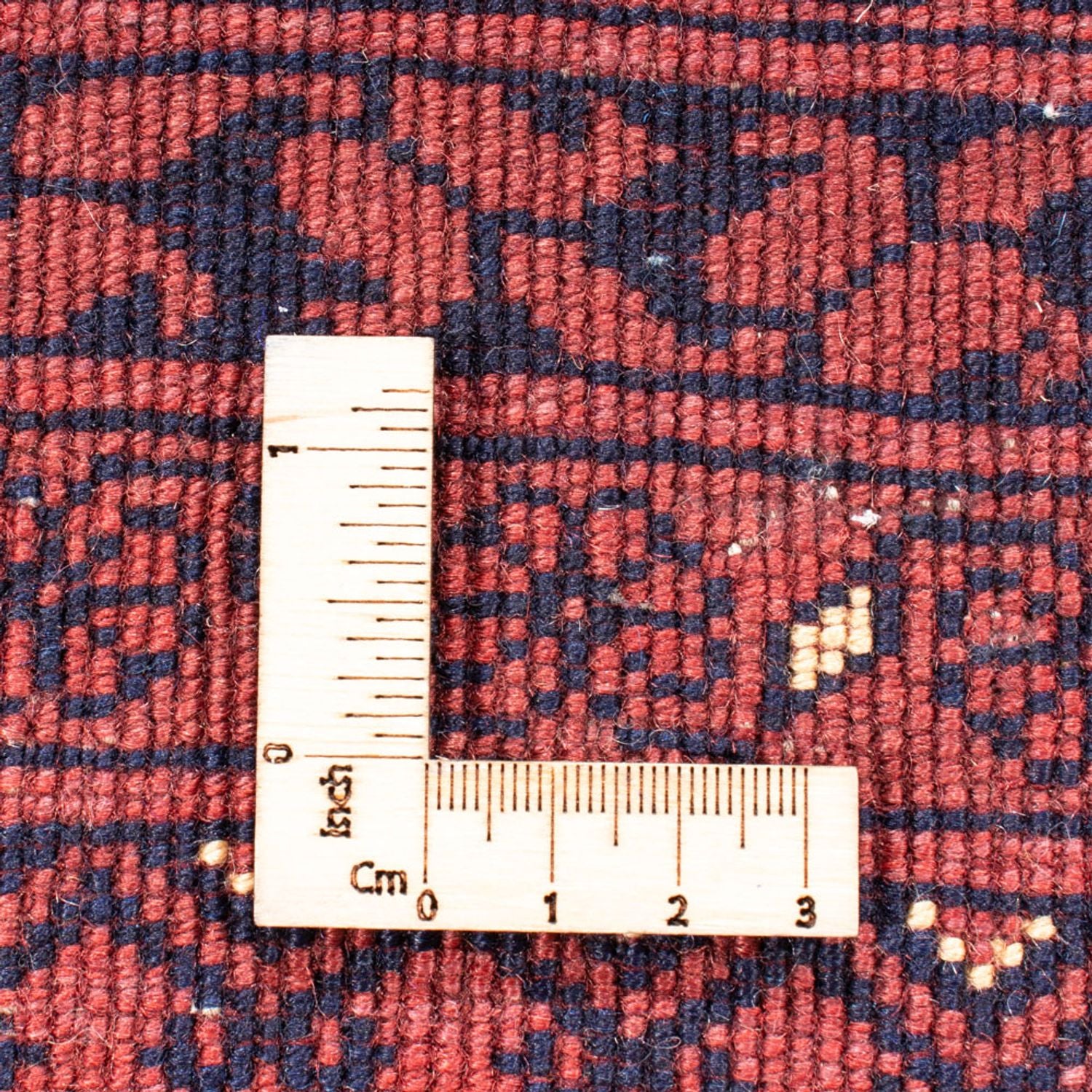 Tapis Turkaman - 200 x 148 cm - rouge