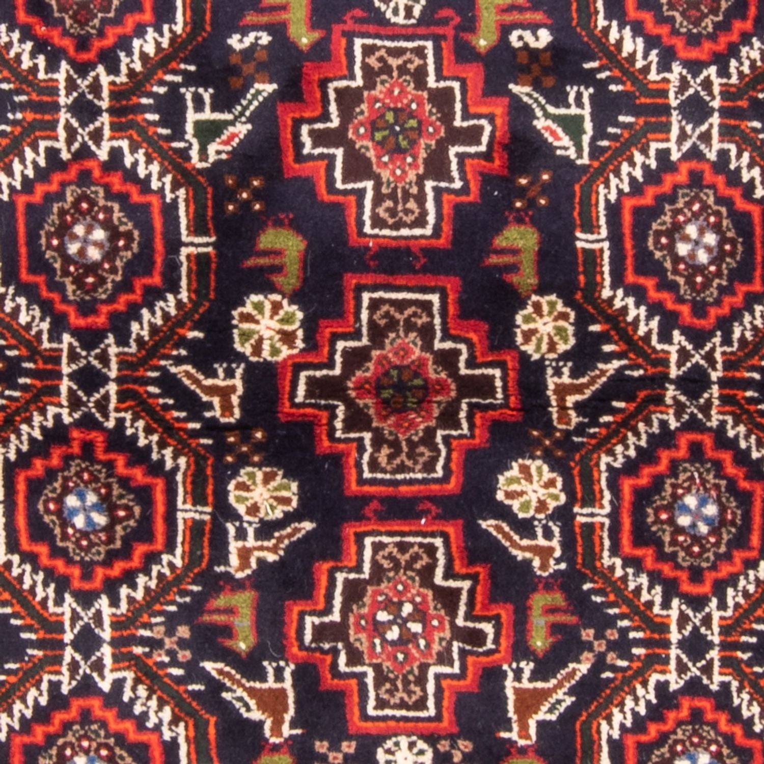 Tapis de couloir Tapis Belutsch - 175 x 85 cm - bleu foncé