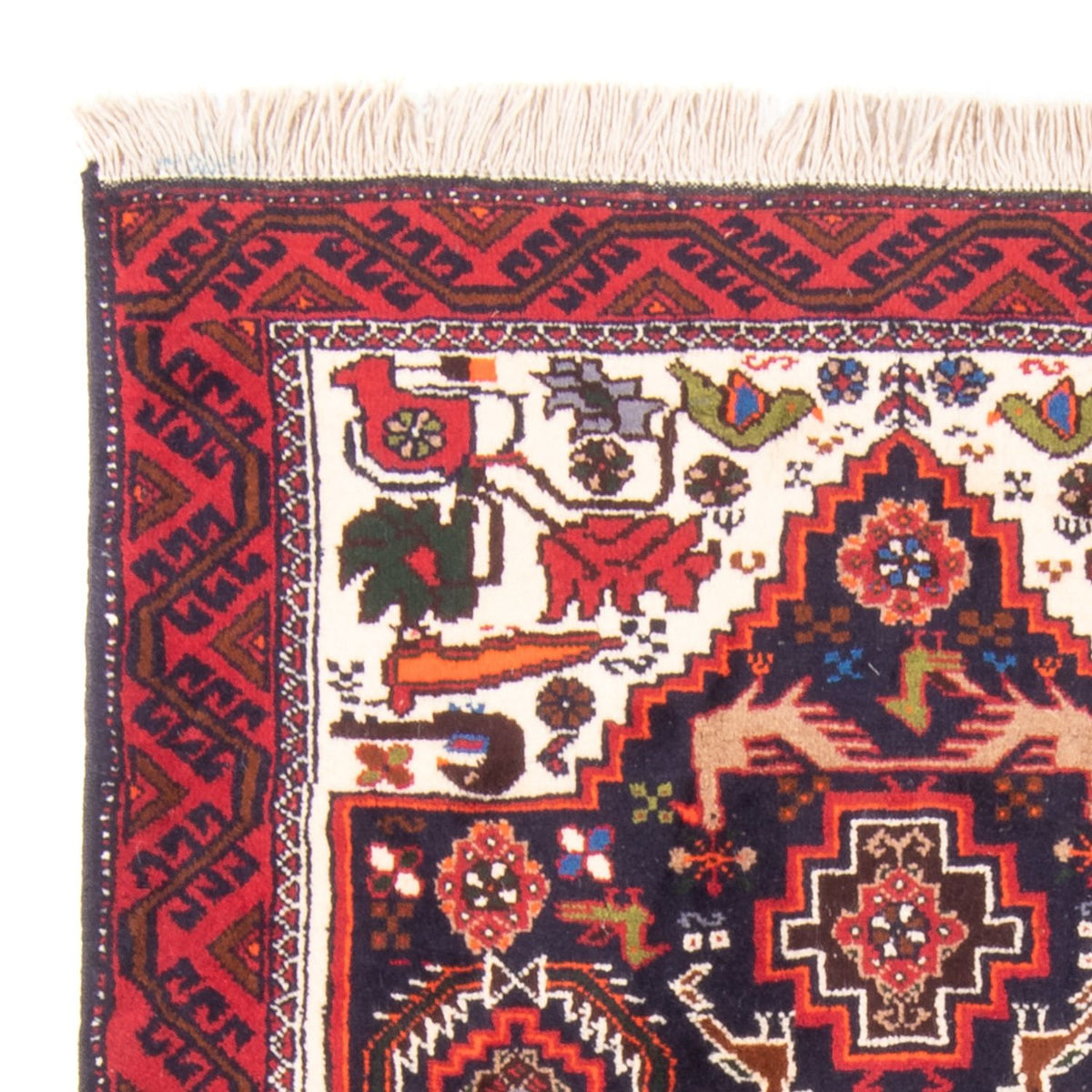 Tapis de couloir Tapis Belutsch - 175 x 85 cm - bleu foncé