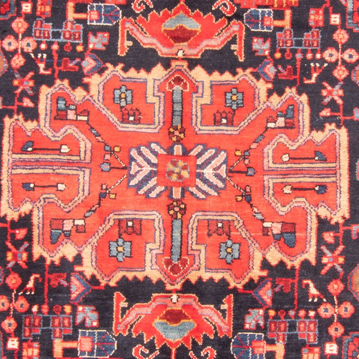 Tapis persan - Nomadic - 274 x 168 cm - bleu foncé