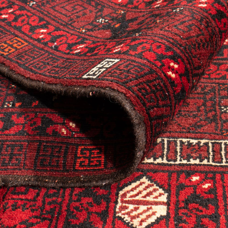 Tapis Turkaman - 244 x 158 cm - rouge