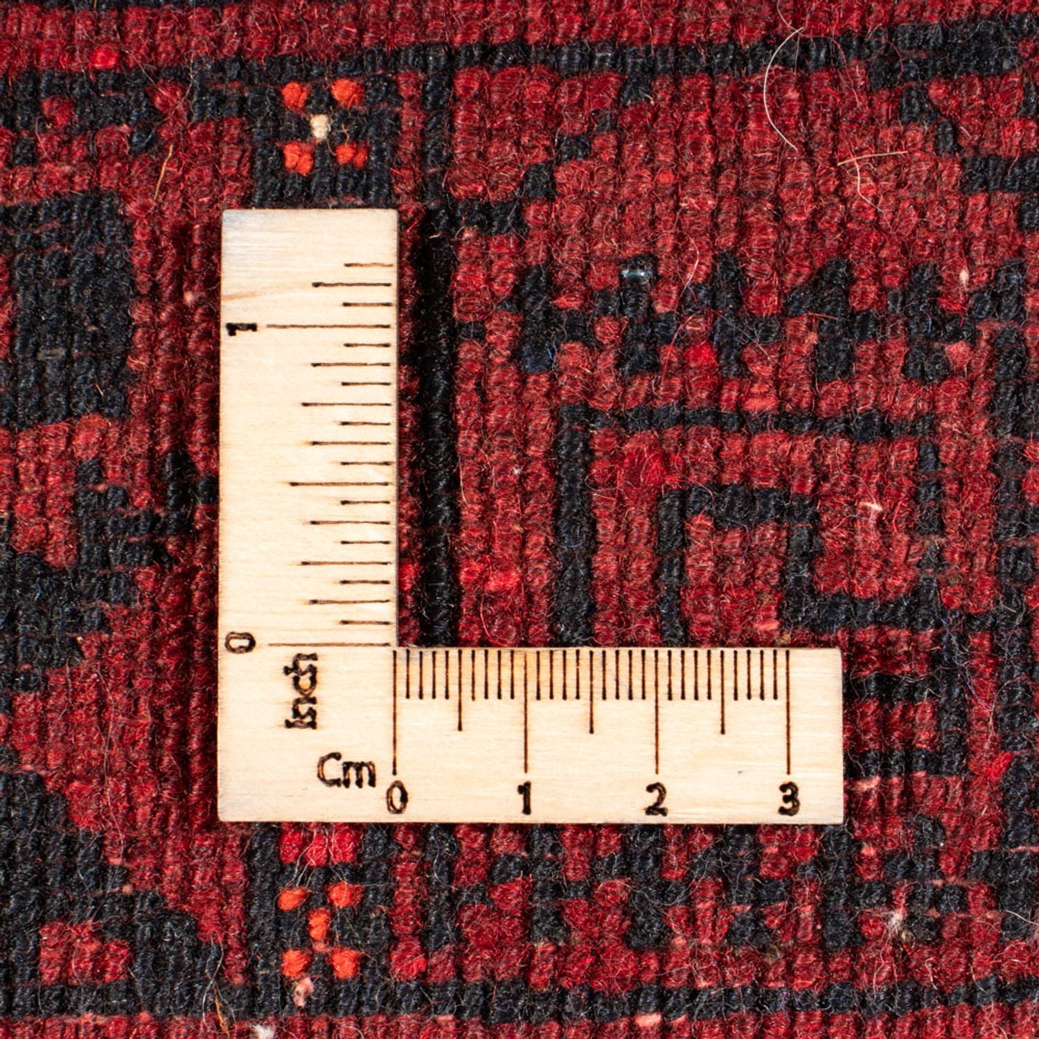 Tapis Turkaman - 244 x 158 cm - rouge
