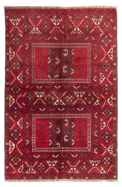 Tapis Turkaman 153x230cm - Tapis persan - rouge