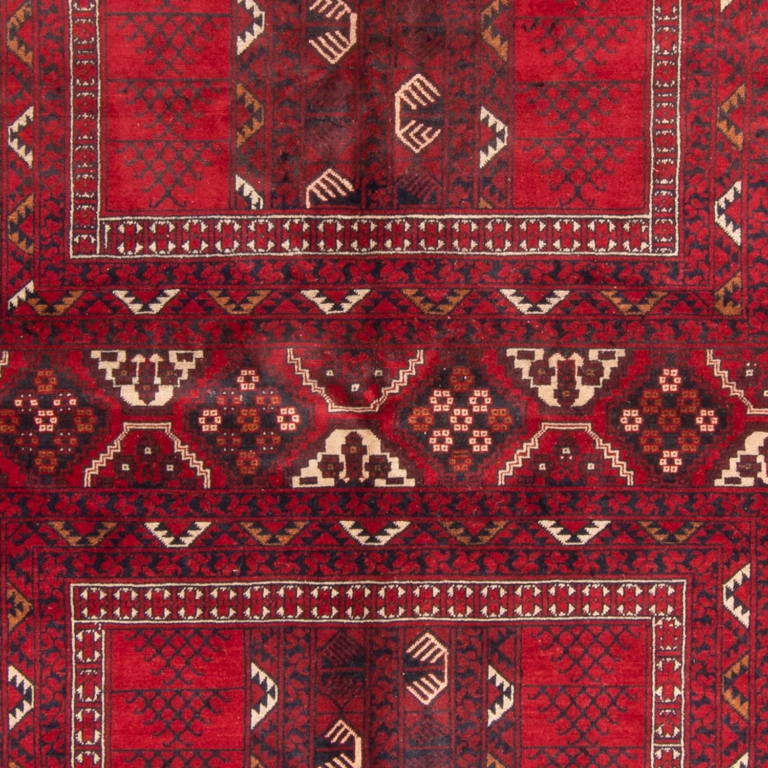 Tapis Turkaman - 230 x 153 cm - rouge