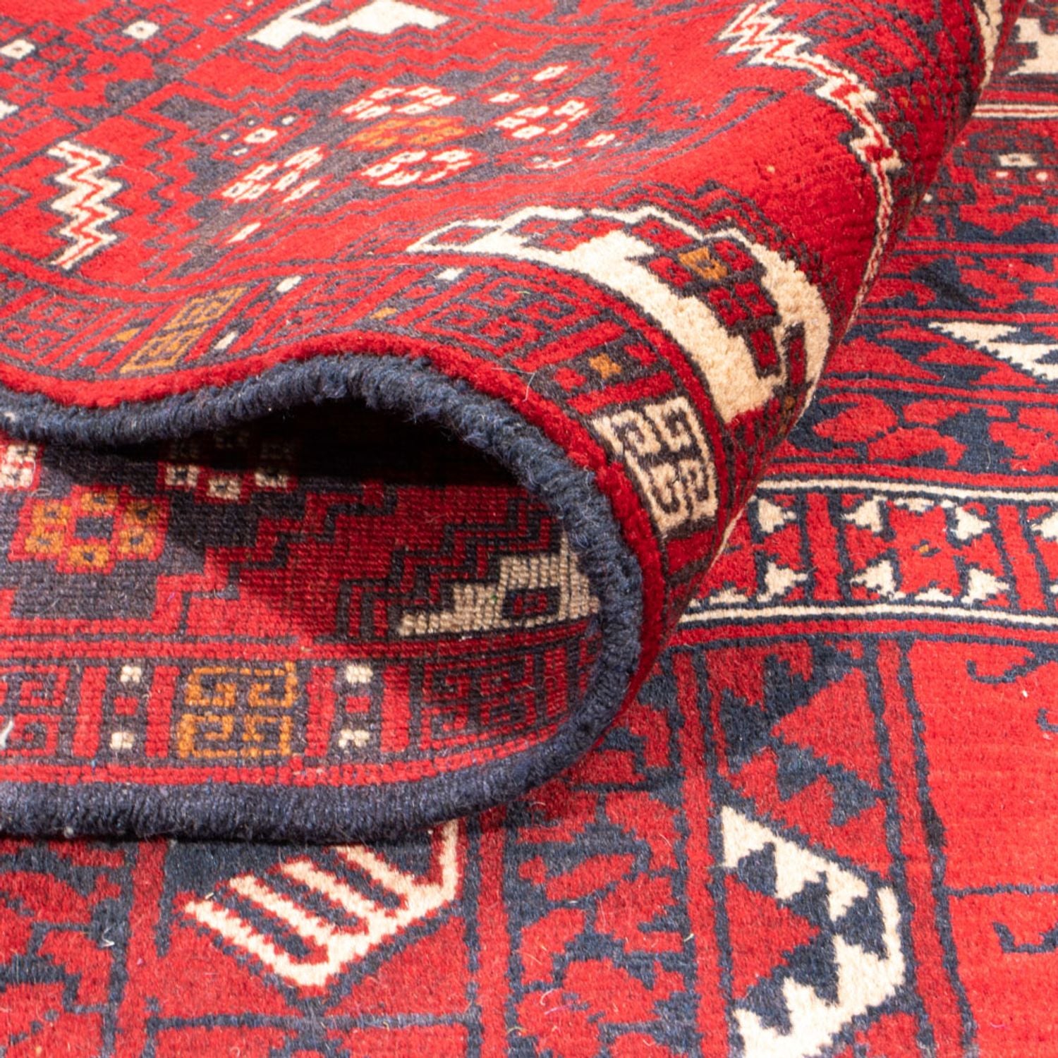Tapis Turkaman - 230 x 153 cm - rouge