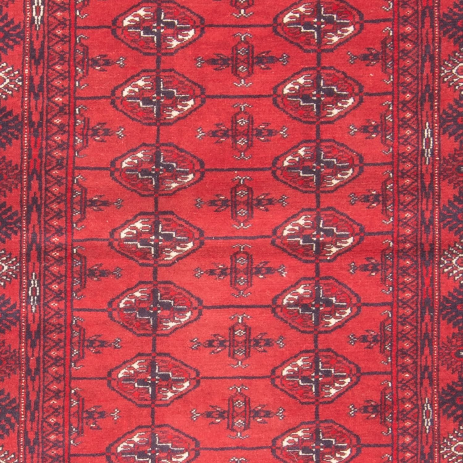 Tapis de couloir Tapis Turkaman - 191 x 88 cm - rouge