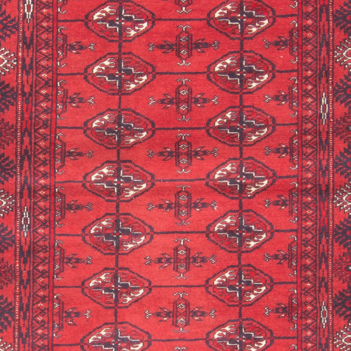 Tapis de couloir Tapis Turkaman - 191 x 88 cm - rouge