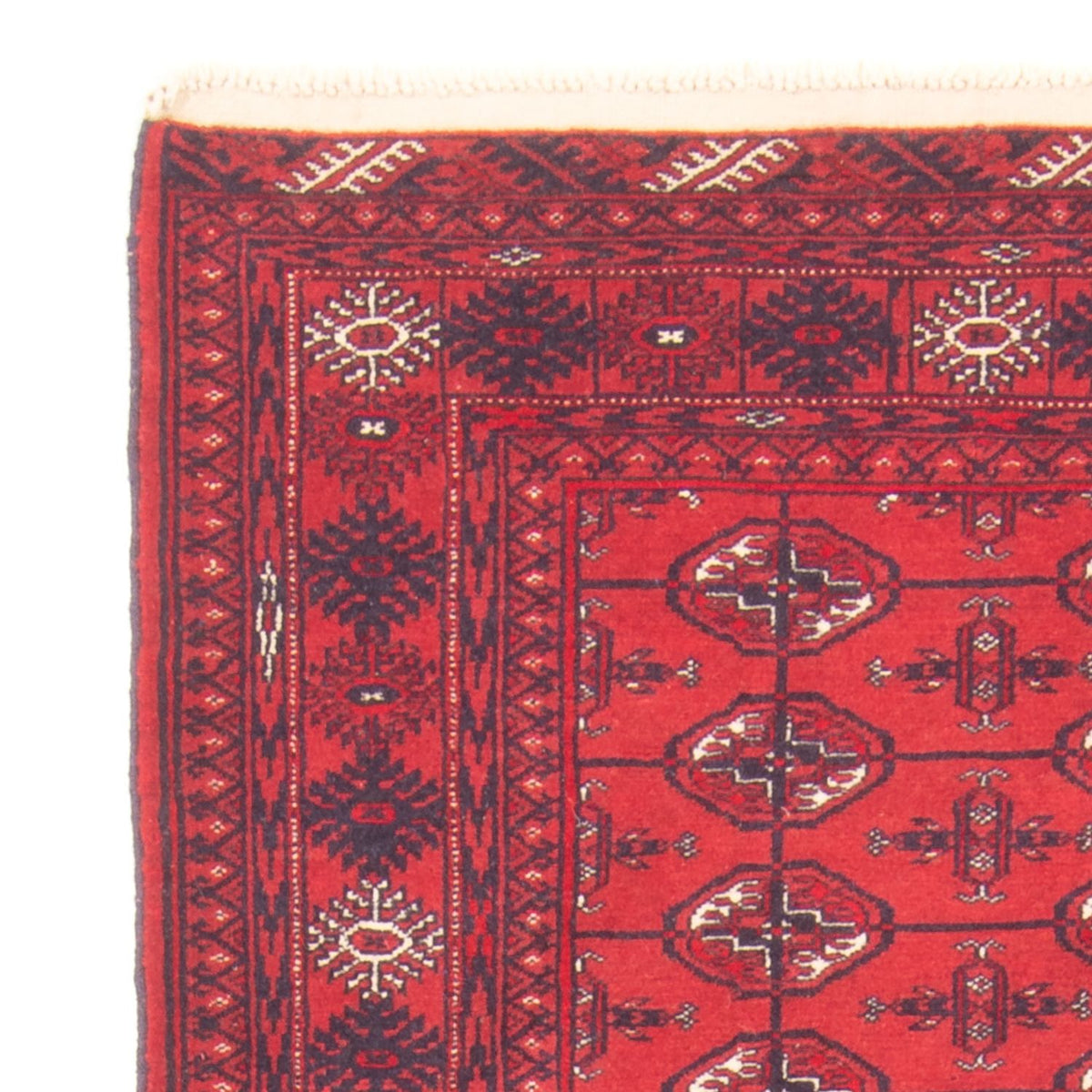 Tapis de couloir Tapis Turkaman - 191 x 88 cm - rouge