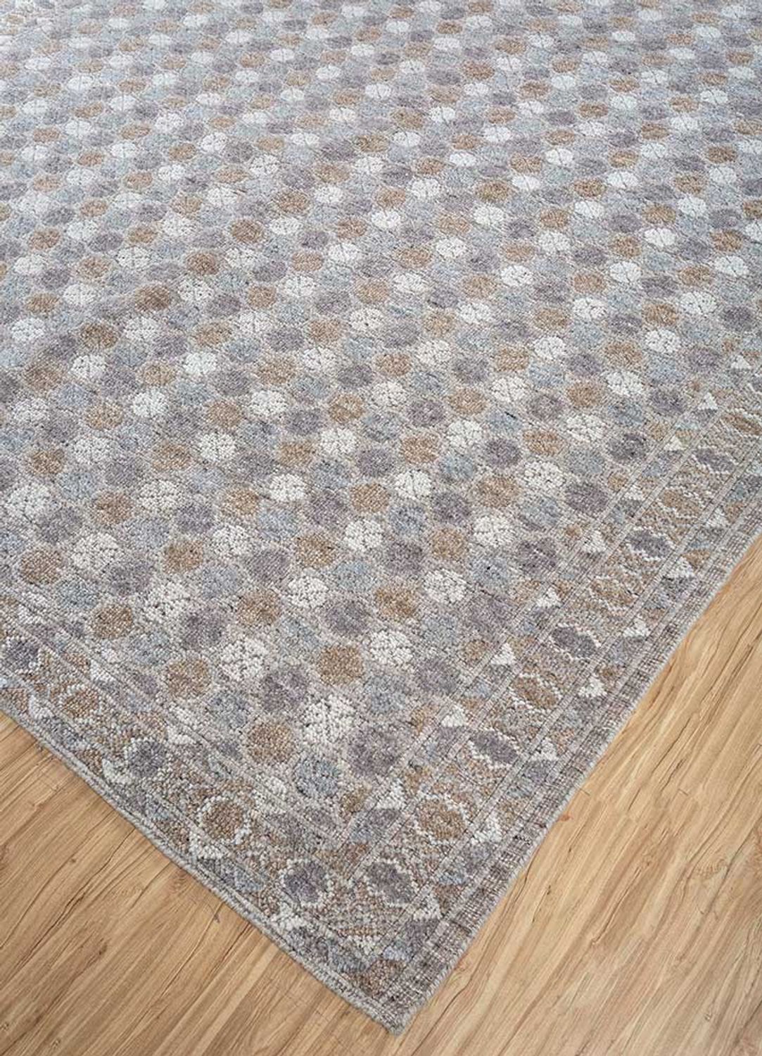 Tapis en laine - 300 x 240 cm - gris