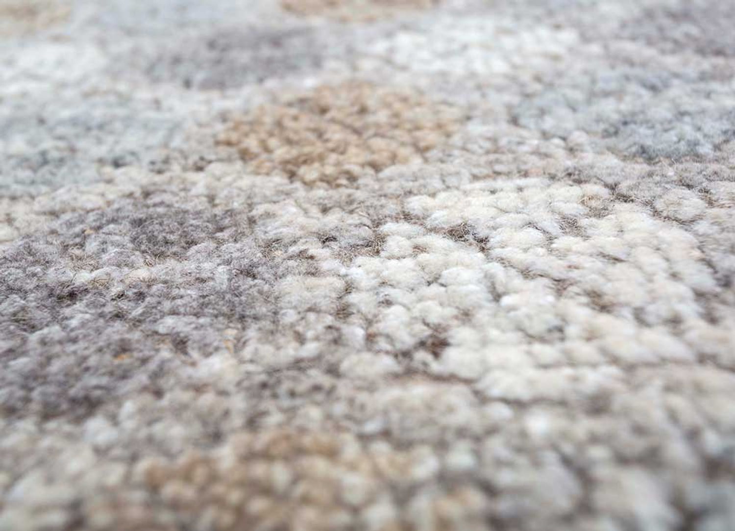 Tapis en laine - 300 x 240 cm - gris
