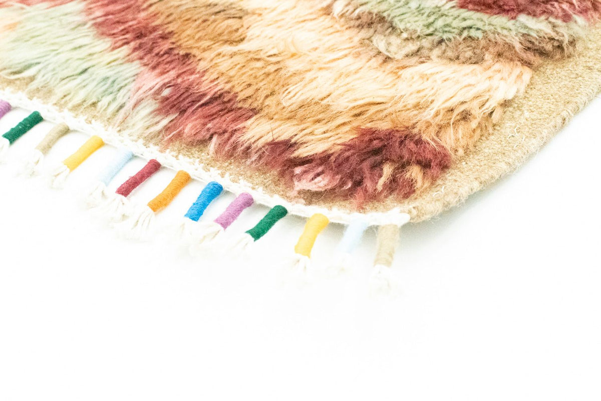 Tapis berbère - 200 x 147 cm - colorée