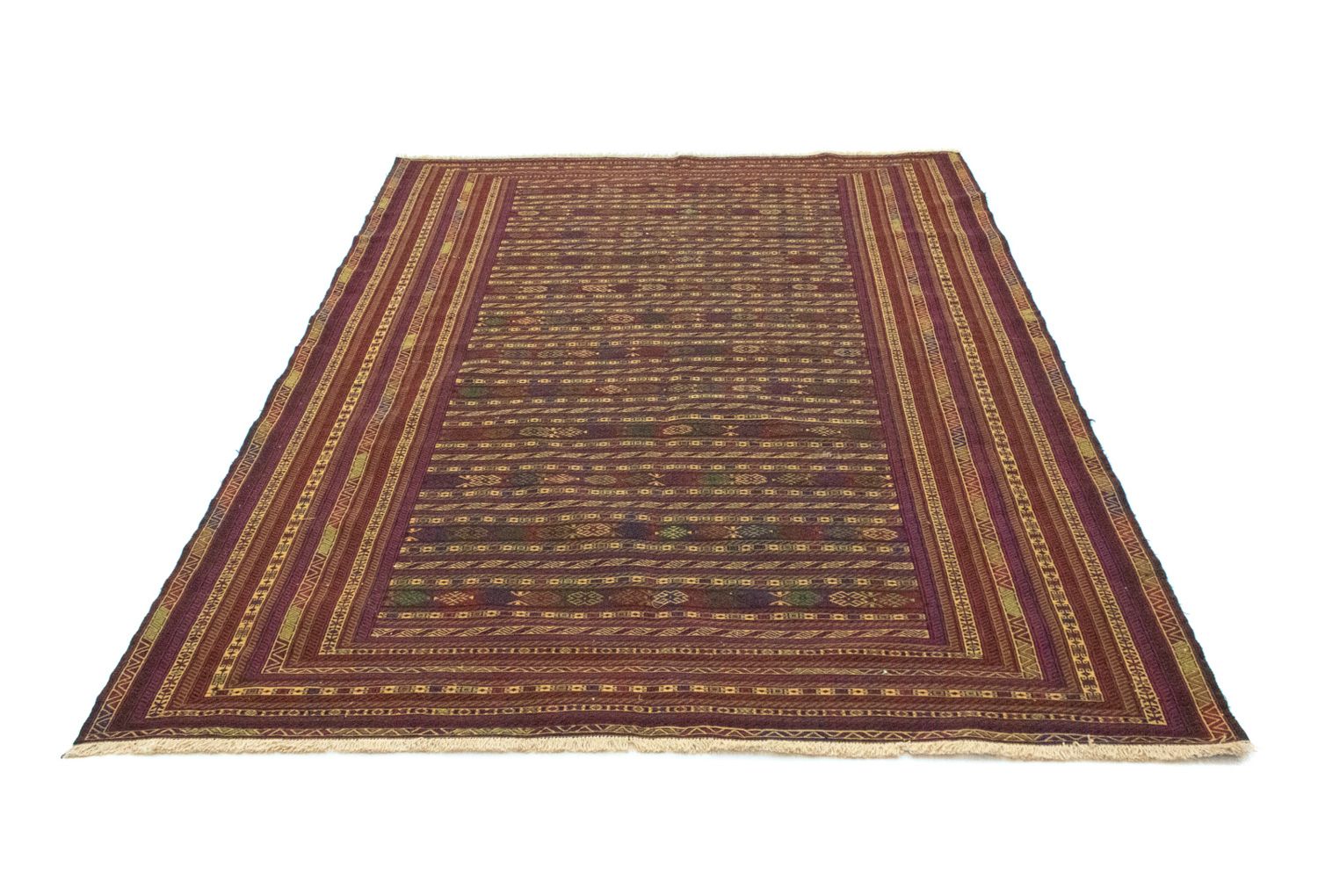 Tapis Kelim - Oriental - 278 x 195 cm - marron