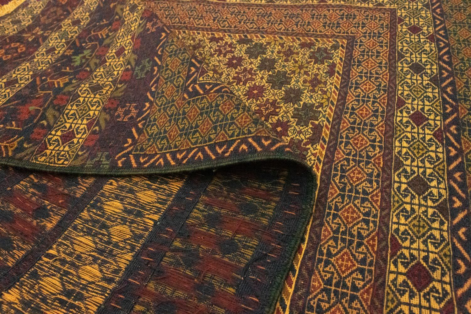 Tapis Kelim - Oriental - 198 x 137 cm - multicolore