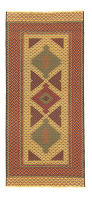 Tapis de couloir Tapis Kelim - Oriental - 188 x 85 cm - orange
