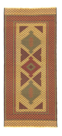 Tapis de couloir Tapis Kelim - Oriental - 188 x 85 cm - orange