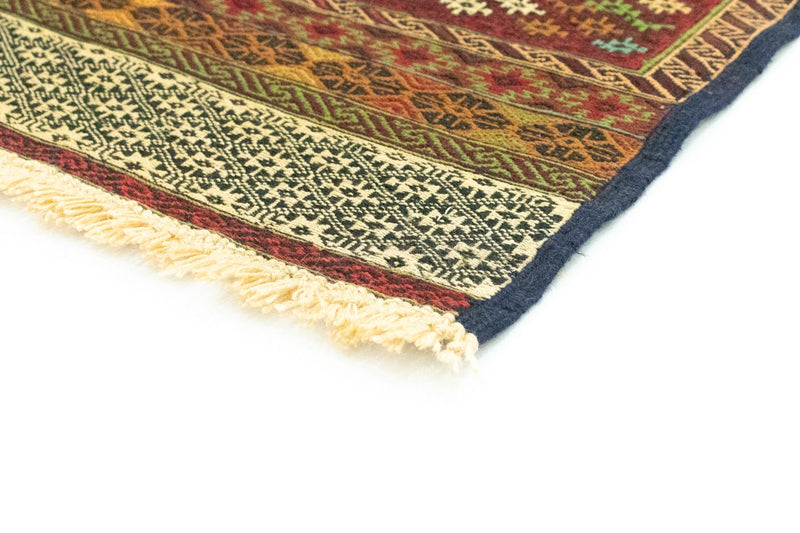 Tapis de couloir Tapis Kelim - Oriental - 208 x 85 cm - beige
