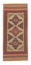 Tapis de couloir Tapis Kelim - Oriental - 191 x 88 cm - marron