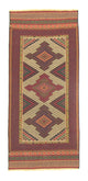 Kilim afghan Tapis 191x88cm