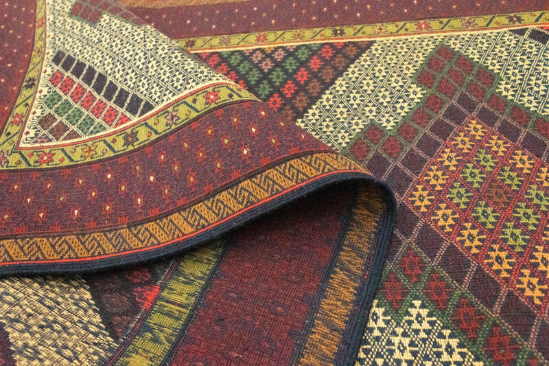 Tapis de couloir Tapis Kelim - Oriental - 191 x 88 cm - marron
