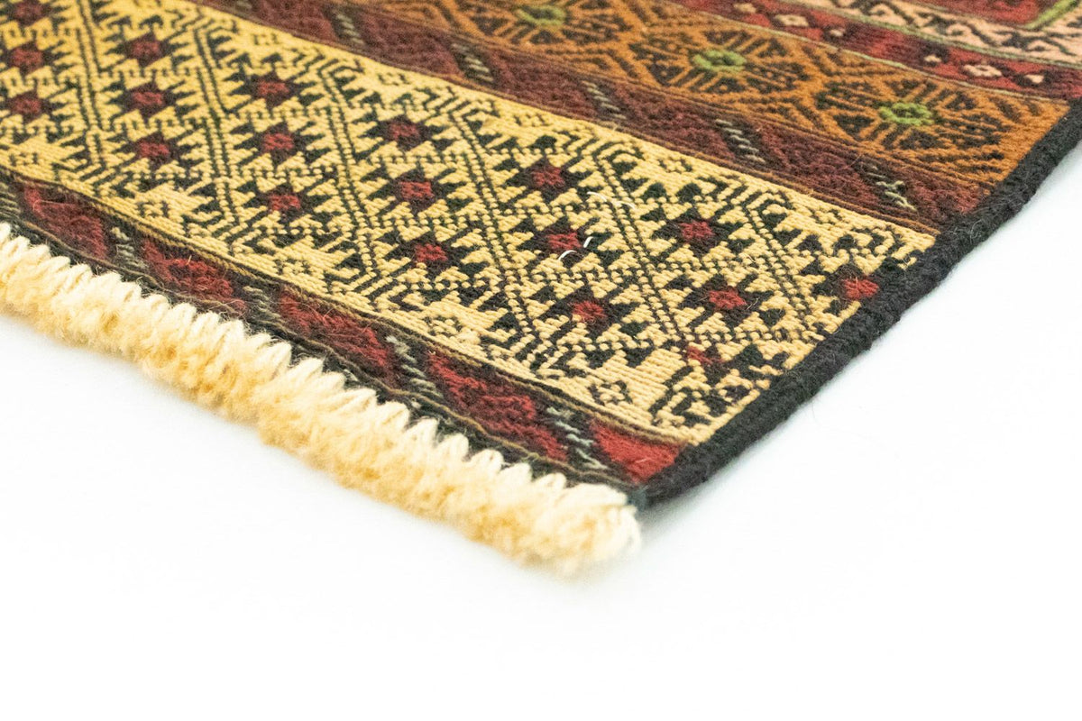 Tapis de couloir Tapis Kelim - Oriental - 212 x 82 cm - multicolore