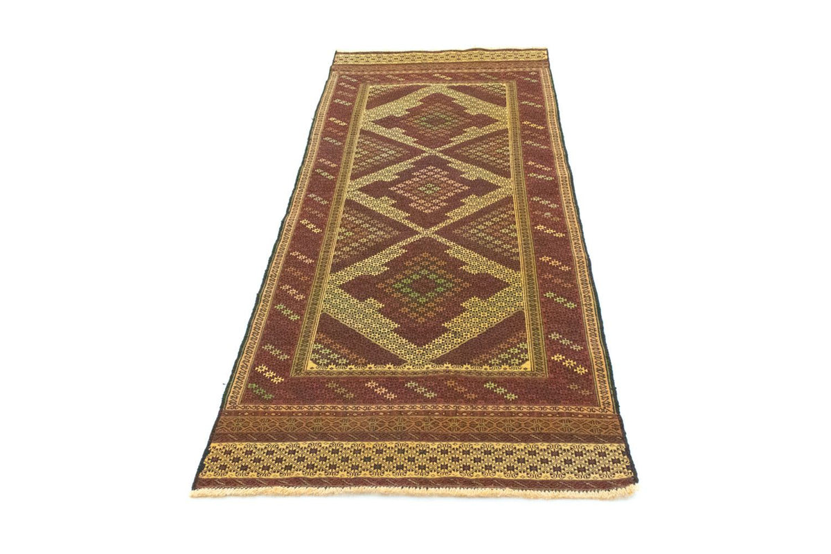 Tapis de couloir Tapis Kelim - Oriental - 212 x 82 cm - multicolore
