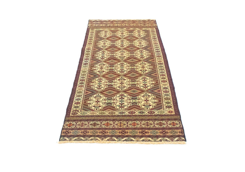 Tapis de couloir Tapis Kelim - Oriental - 184 x 72 cm - beige
