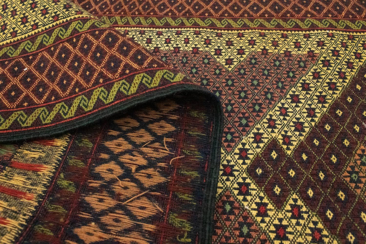 Tapis de couloir Tapis Kelim - Oriental - 201 x 82 cm - beige